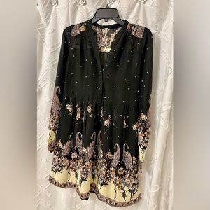 FREE PEOPLE WOMENS DRESS SIZE XS KNEE LENGTH LONG SLEEVES